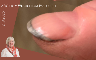 As We Come into Lent