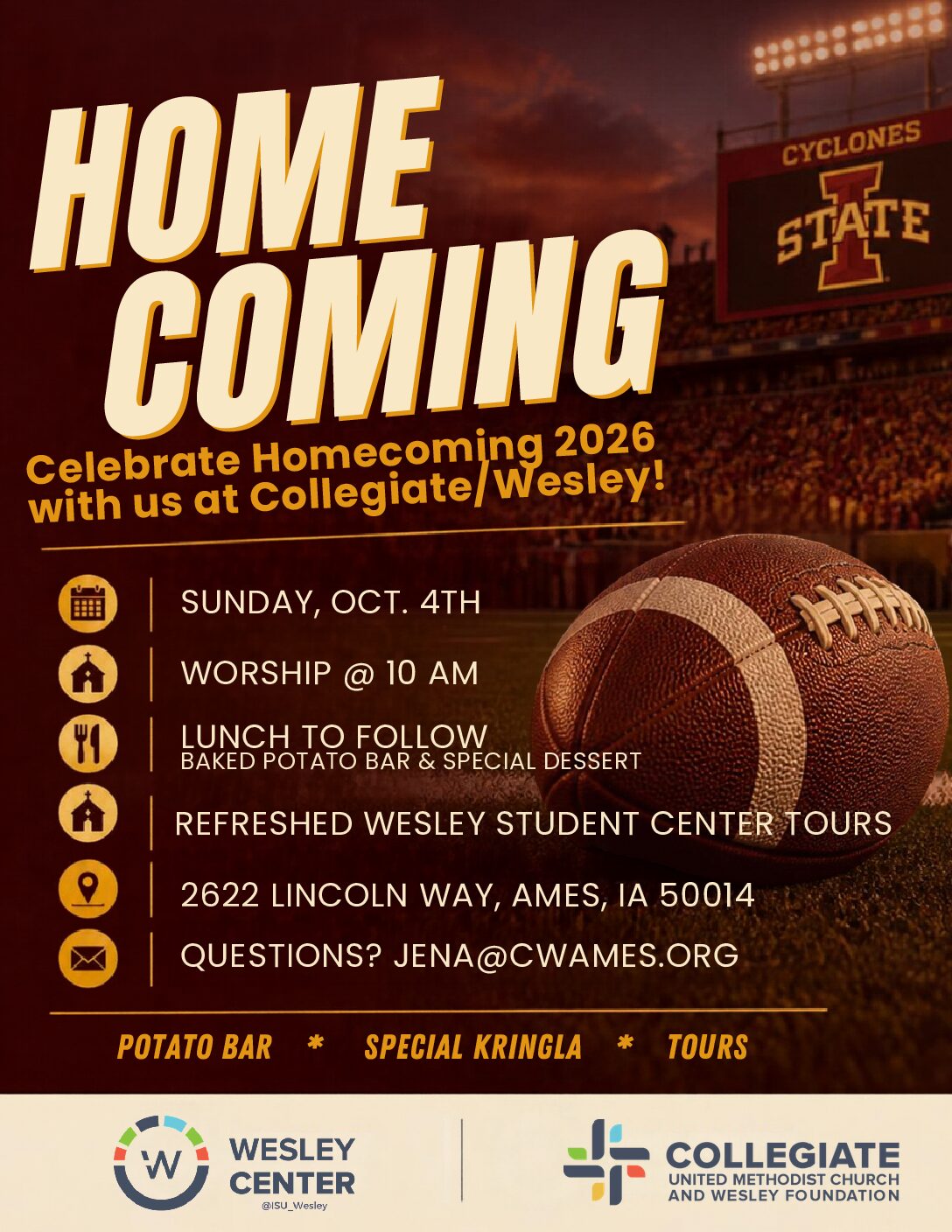 Homecoming Invitation